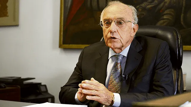 Magistrado. Augusto Ferrero Costa habló sobre sus reuniones.