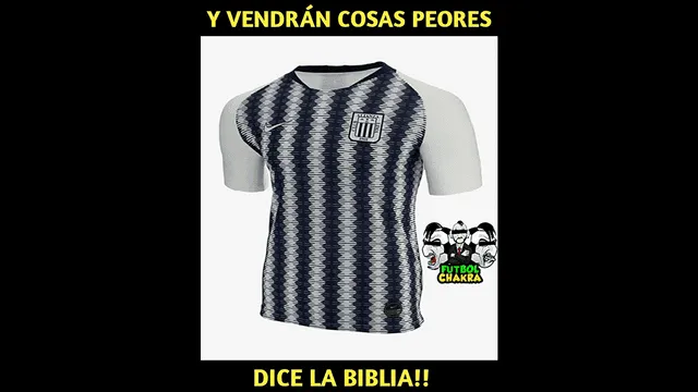 Alianza Lima presentó su nueva camiseta y aparecieron los memes [FOTOS]