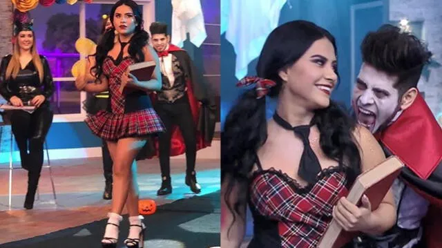 Cantantes de cumbia enamoran a sus fans con sensuales disfraces de Halloween [FOTOS]