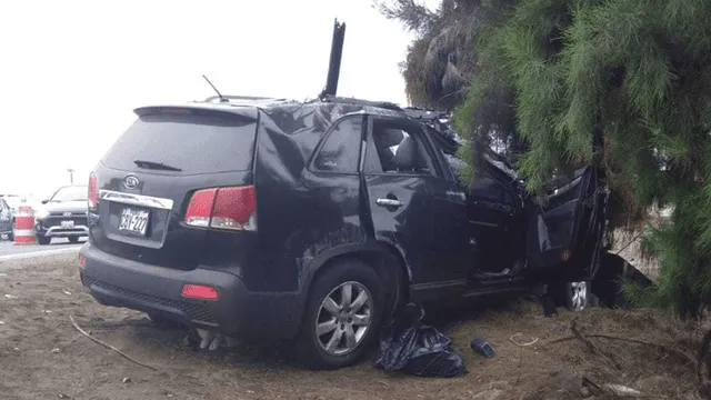 Fallece el hermano de Juan Carlos Orderique tras despiste de su auto en Cañete [FOTOS]