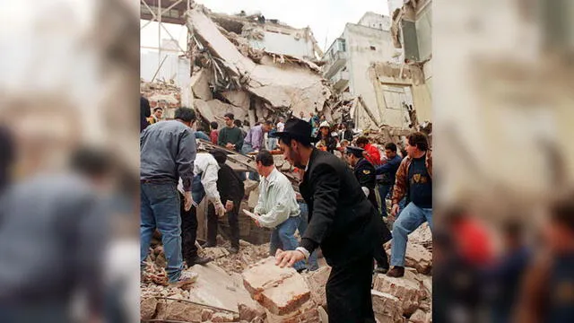 El atentado terrorista a la AMIA ocurrió el 18 de julio de 1994. Foto: NA.
