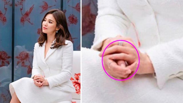 Según QQ, la actriz habría utilizado nuevamente su anillo de matrimonio.