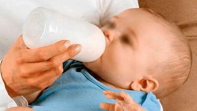 La bebé consumía la leche desde que nació. Foto: referencial
