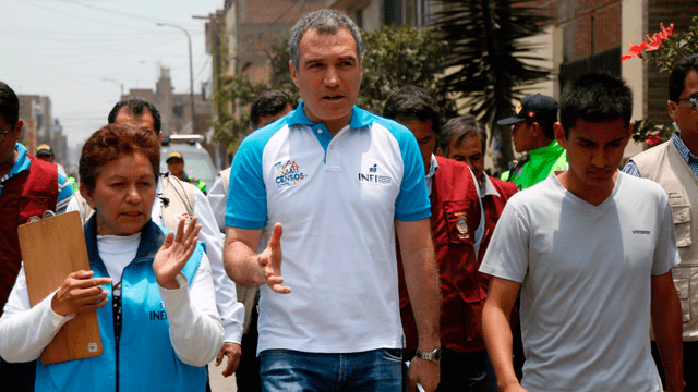 Censo 2017: Ministro Salvador del Solar supervisó empadronamiento en San Juan de Lurigancho