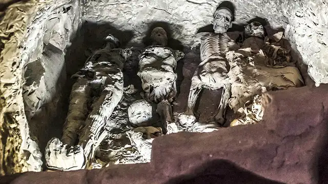 Descubren momias y sarcófagos de hace 4 mil años del antiguo Egipto [FOTOS]