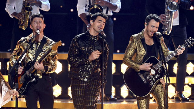 Jonas Brothers y su enérgica presentación en los Grammy 2020
