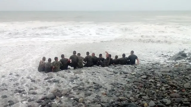 El mar de Magdalena ahogó en 3 minutos  los sueños de cuatro soldados del Ejército
