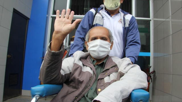 Adultos mayores superan la COVID-19. Créditos: Andina.