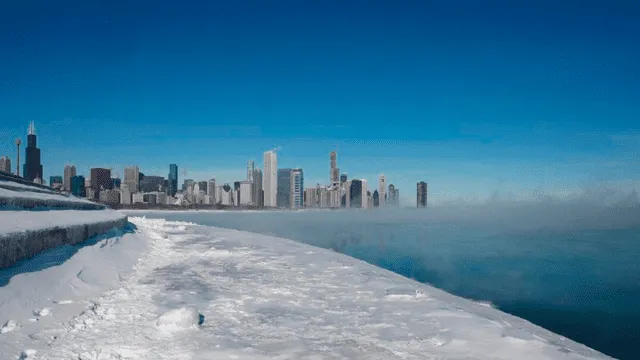 Impresionantes imágenes de la ola de frío ártico que dejó 21 muertos en EE.UU. [FOTOS] 