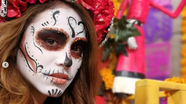 Famosas mexicanas se convierten en catrinas con excéntrico maquillaje [FOTOS]