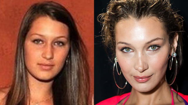 Antes y después de Bella Hadid: La transformación de “la mujer más bella" [FOTOS]