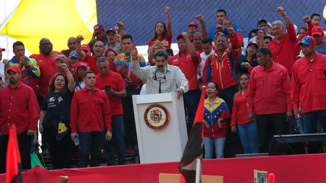 Venezuela: el versus de las marchas entre Guaidó y Maduro en fotos