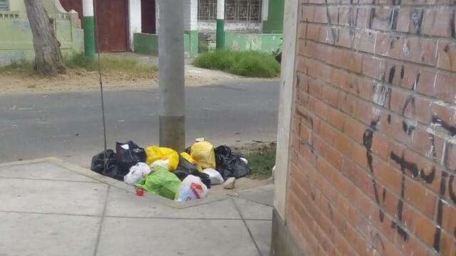 Callao: calles de La Perla llenas de basura [FOTOS]