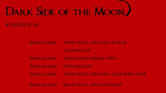 MAMAMOO: Moonbyul anuncia segundo álbum Dark Side of the Moon