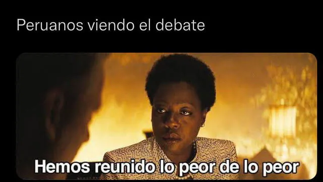 Divertidos memes se publicaron por el debate municipal 2022. Foto: Twitter