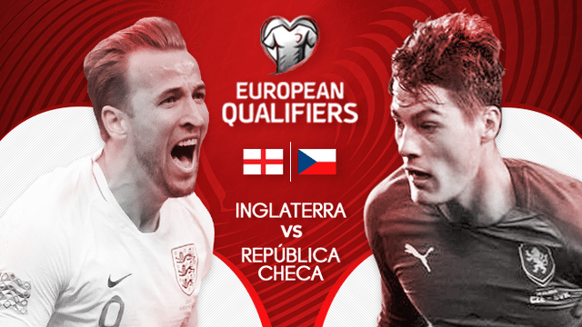 Inglaterra goleó 5-0 a República Checa por las eliminatorias rumbo a la Euro 2020