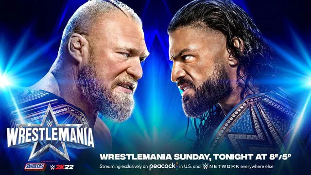 'Winner take all': Brock Lesnar vs. Roman Reigns. Foto: WWE