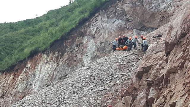 Cusco: Hallan cuerpo de mujer sepultada por deslizamiento de tierra
