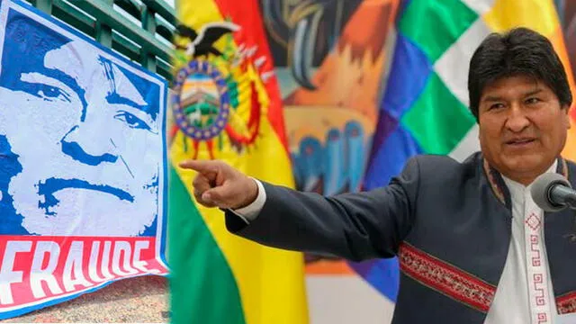 Investigarán irregularidades en victoria presidencial de Evo Morales. Foto: Composición
