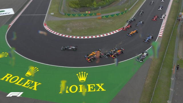 Bottas, Leclerc, Pérez y Paseo están fuera. Foto: Fórmula 1