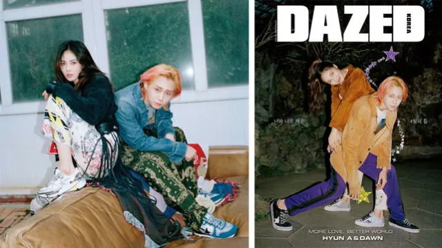 La sesión de la pareja lleva la temática "más amor, mundo mejor"