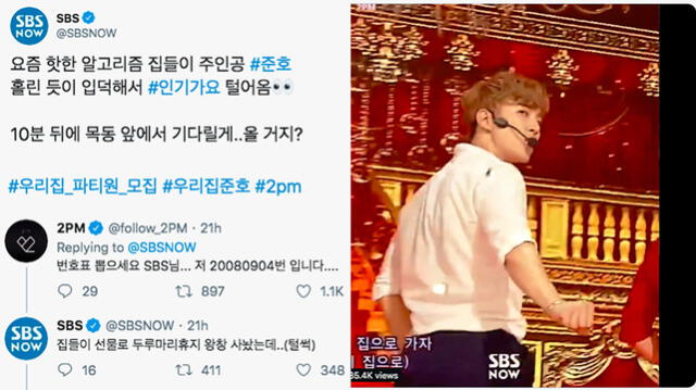 SBS se une al fenómeno viral de 2PM con fancam de Junho