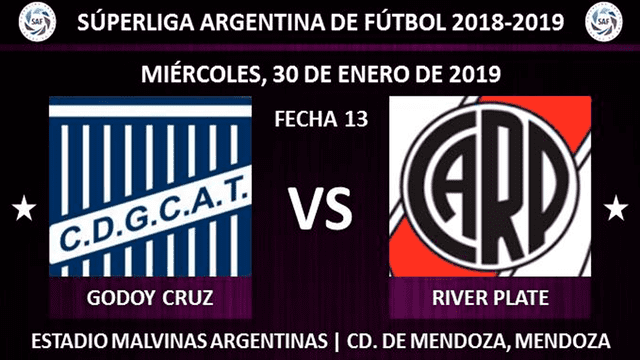 River Plate goleó 4-0 a Godoy Cruz por la Superliga Argentina