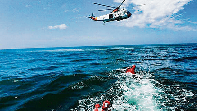 En la búsqueda de los tripulantes desaparecidos en el mar de Sechura