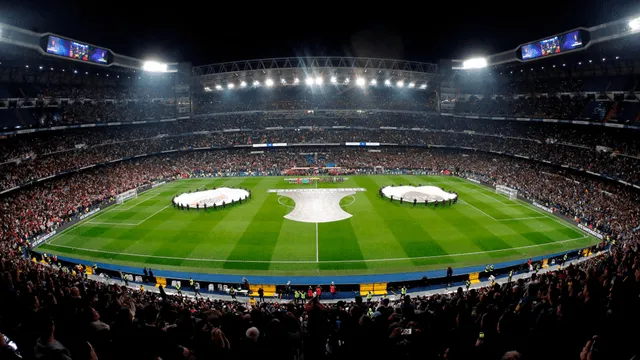 River vs Boca: inédito recibimiento en el Santiago Bernabéu [VIDEO]