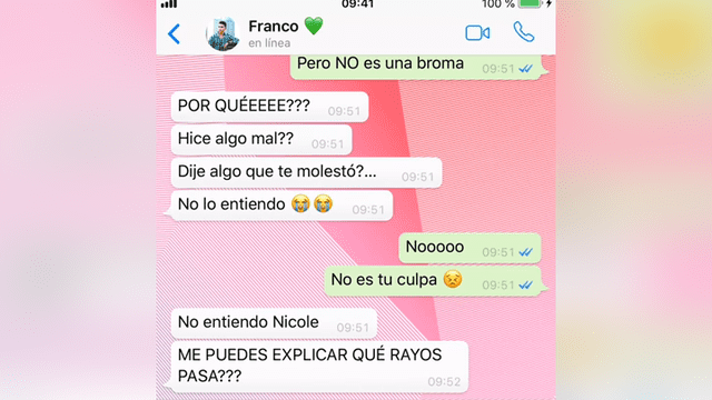 WhatsApp: novia toma tajante decisión para finiquitar con relación a distancia, sin imaginar lo que ocurriría [VIDEO]