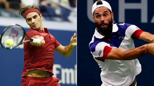 Federer derrotó con comodidad a Paire y avanza de ronda en el US Open 2018