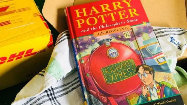 La primera edición de "Harry Potter y la piedra filosofal"
