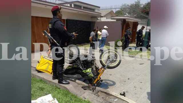 Frustran asalto a una agencia bancaria de Scotiabank en San Borja [FOTOS y VIDEO]