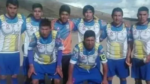 Deportivo Sayayines: club ayacuchano de la Copa Perú usa camiseta de Dragon Ball Z 
