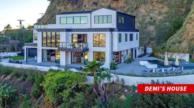Demi Lovato vende la mansión donde sufrió la sobredosis por drogas (FOTOS)