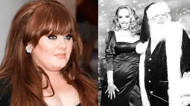 Adele muestra renovada figura en fotos navideñas. Foto: Instagram