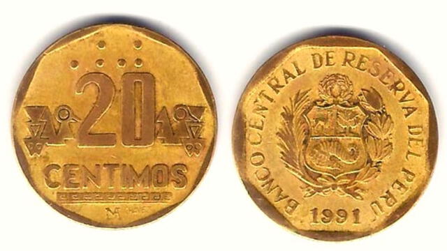 moneda de 20 céntimos