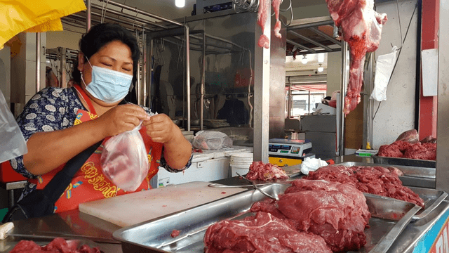 Ante la subida del pollo, ¿se incrementó el precio del pescado y la carne? Foto: URPI-LR.