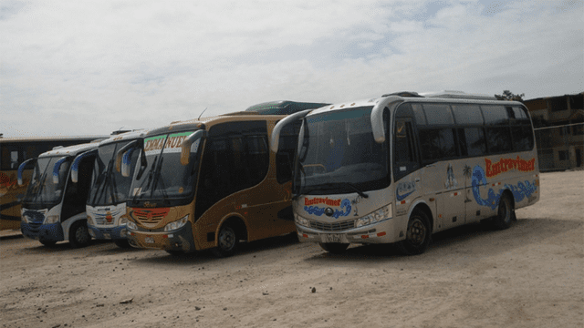 Huacho: bus que trasladaba delegación aprista partió de terminal sin autorización 