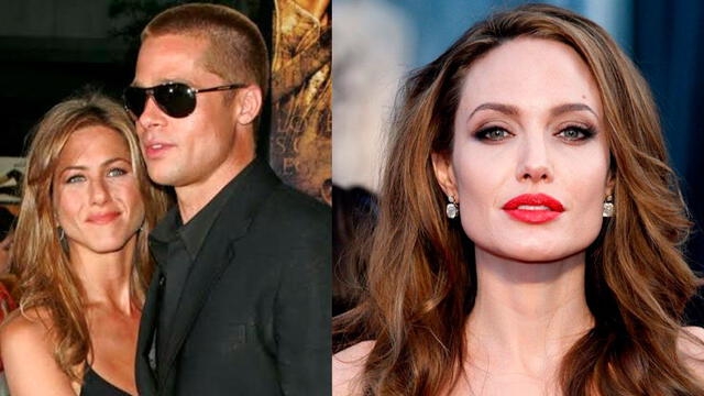 Según rumores, Jennifer Aniston y Brad Pitt se divorciaron por culpa de Angelina Jolie.