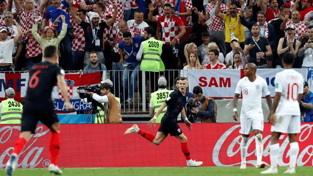 Inglaterra vs Croacia: así fue el gol de Perisic para el 1-1 [VIDEO]
