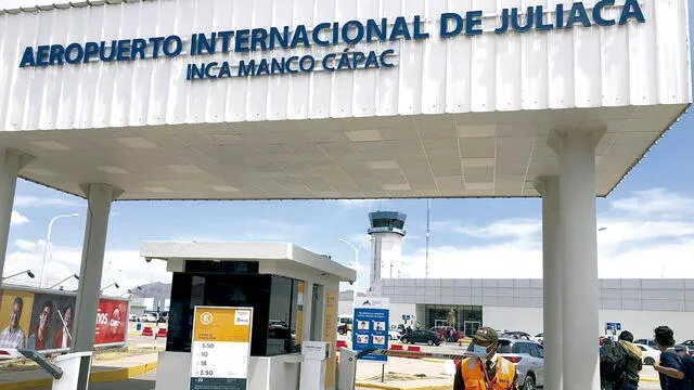 Nuevamente.  Aeropuerto de Juliaca estará cerrado.