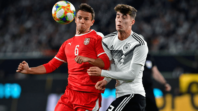 Alemania empató 1-1 ante Serbia con un equipo renovado [RESUMEN]
