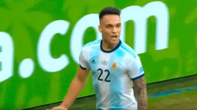 Argentina vs Qatar: gol de Lautaro Martínez