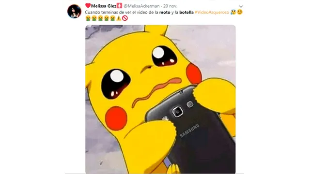 Facebook: si viste el video viral de la moto entenderás sus asquerosos memes [FOTOS]