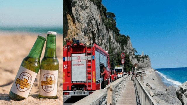 El mar se llevó sus cervezas, intentó rescatarlas y murió ahogado en playa de Italia