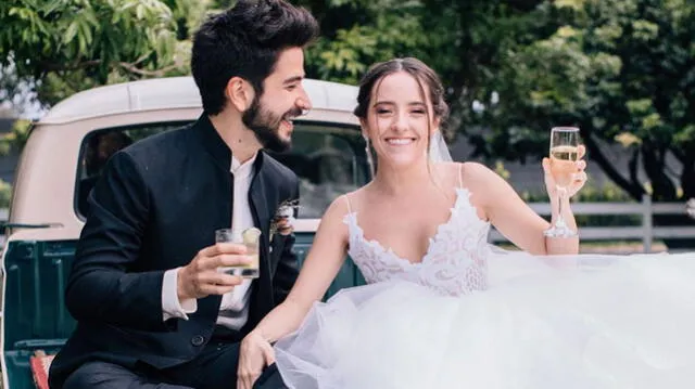 Evaluna y Camilo se casaron el 8 de febrero. Foto: Instagram
