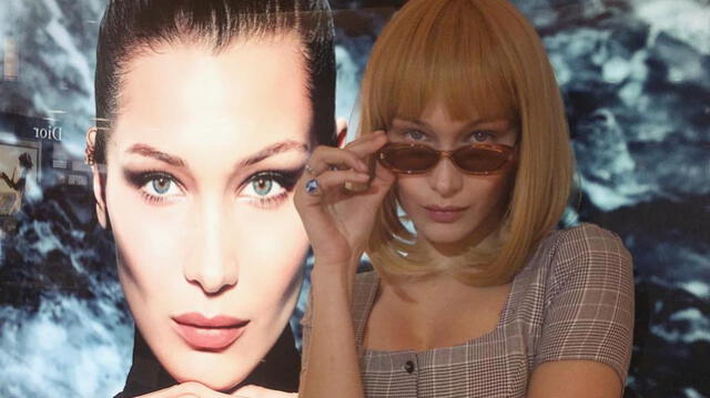 Bella Hadid, la 'mujer más bella del mundo’, muestra su cabello al natural