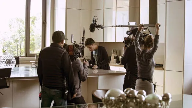 Grabaciones de 'Aquí en la Tierra'.(Foto: Cortesía)