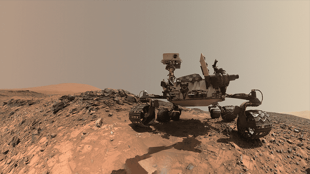 El rover Curiosity captó dos impresionantes eclipses en Marte en apenas 10 días 